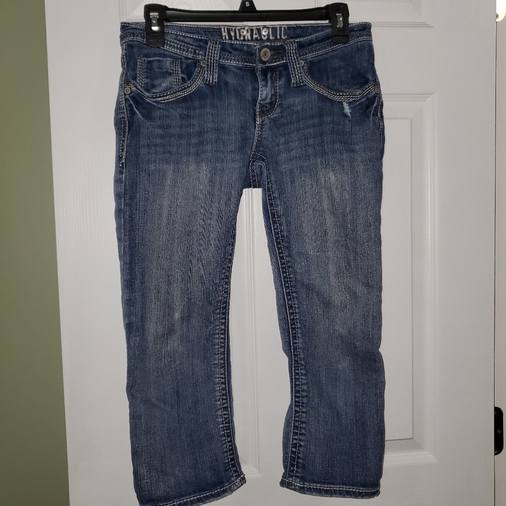 Hydraulic Jean Capris